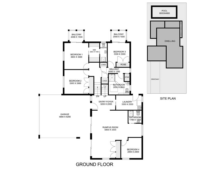 Land Registry Floor Plans