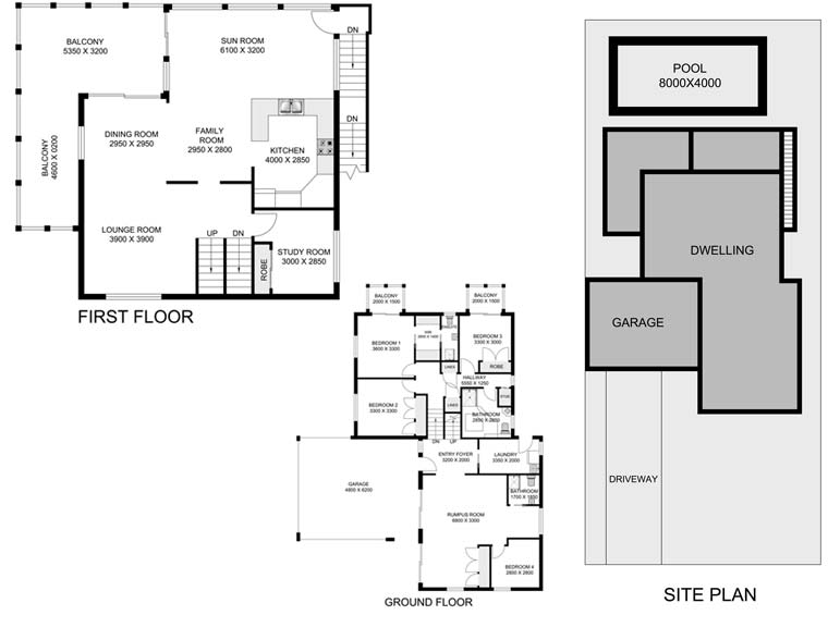Land Registry Floor Plans